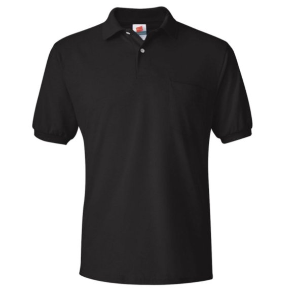 Men's NEW Stedman by Hanes Blended 50/50 Jersey Sport Shirt with Pocket Size XL - Picture 1 of 2
